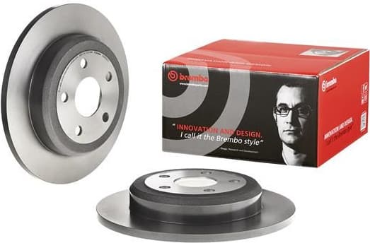 Brake discs kit rear, (2pcs), Top Quality 08.N233.11 - image 4