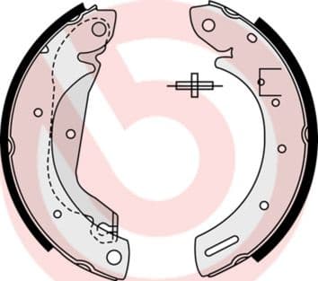 Brake Shoe Set ESSENTIAL LINE S23577 - image 3