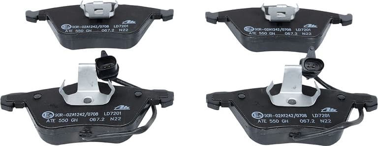 Brake Pad Set, disc brake ATE Ceramic 13.0470-7201.2 - image 3