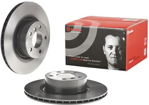 Brake discs kit rear, (2pcs), Top Quality 09.B569.11 - image 4