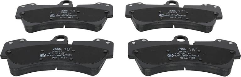 Brake Pad Set, disc brake ATE Ceramic 13.0470-4993.2 - image 2