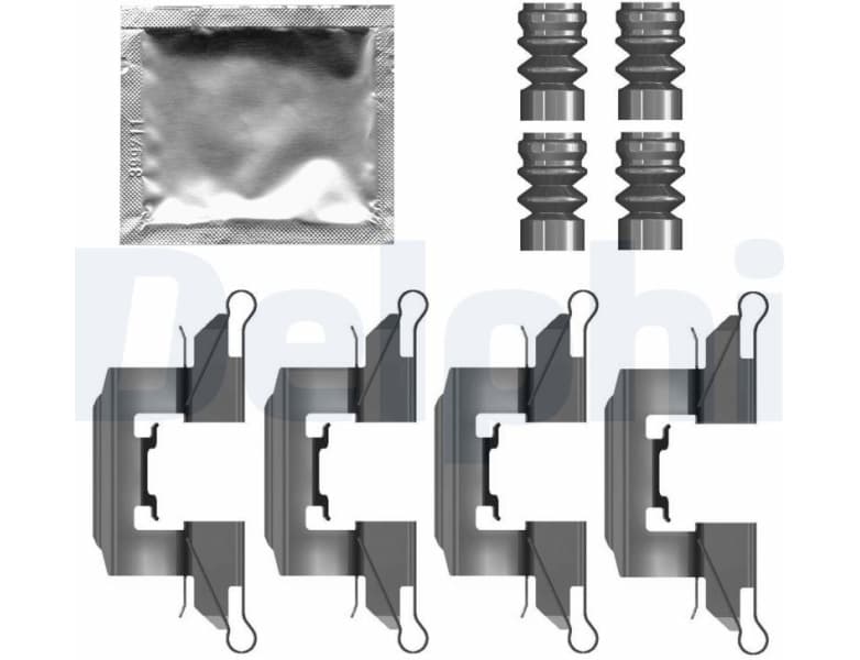 Accessory Kit, disc brake pad LX0791