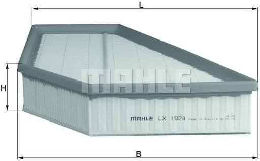 Filter air LX1924 - image 2