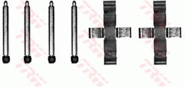 Accessory Kit, disc brake pad PFK204