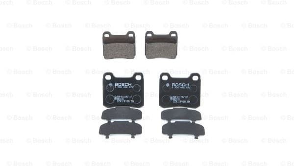 Brake Pad Set, disc brake 0986466871