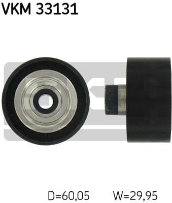 Tensioner belt VKM33131