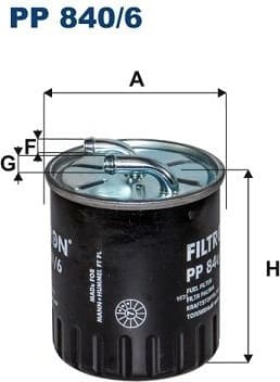 Fuel Filter PP840/6