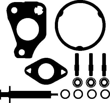 Turbocharger mounting kit 007.810
