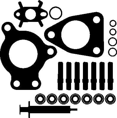 Turbocharger mounting kit 715.381 - image 2