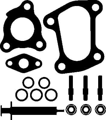 Turbocharger mounting kit 897.930