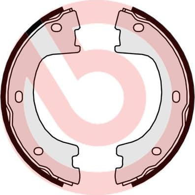 Brake shoes handbrake, Top Quality S50521 - image 3