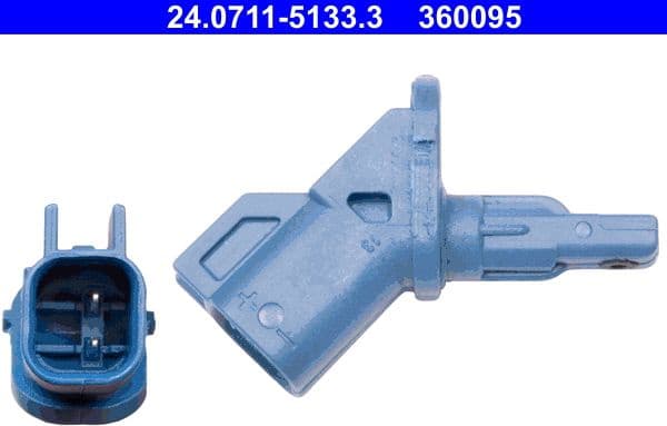 Sensor, wheel speed 24.0711-5133.3 - image 2