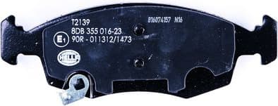 Brake Pad Set, disc brake 8DB 355 016-231 - image 2