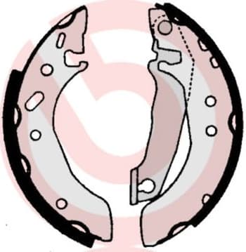 Brake Shoe Set ESSENTIAL LINE S24519 - image 3