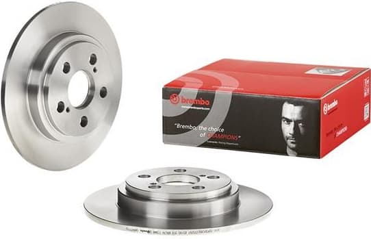 Brake Disc PRIME LINE 08.B493.10 - image 4