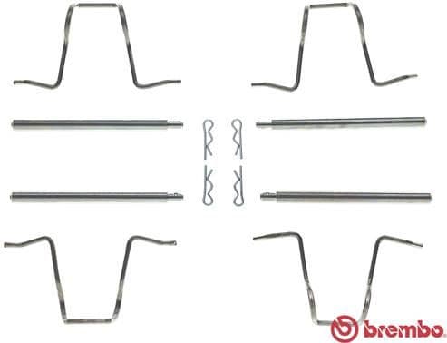 Accessory Kit, disc brake pad PRIME LINE A 02 274