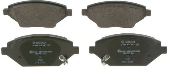 Brake Pad Set, disc brake 0 986 424 843 - image 8