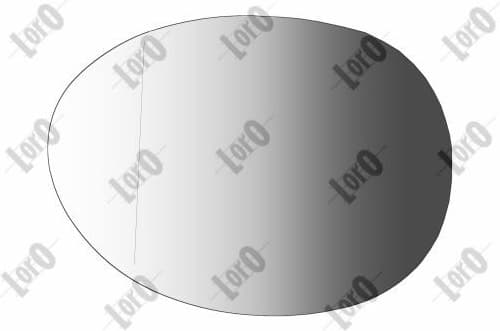 Mirror Glass, exterior mirror LORO 2503G01
