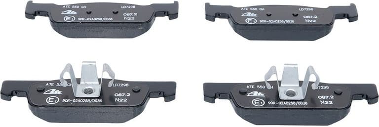Brake Pad Set, disc brake ATE Ceramic 13.0470-7298.2 - image 2