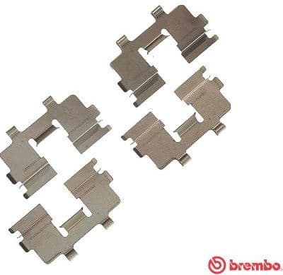 Accessory Kit, disc brake pad PRIME LINE A 02 287