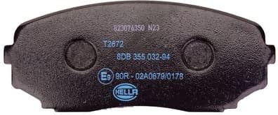 Brake Pad Set, disc brake 8DB 355 032-941 - image 2