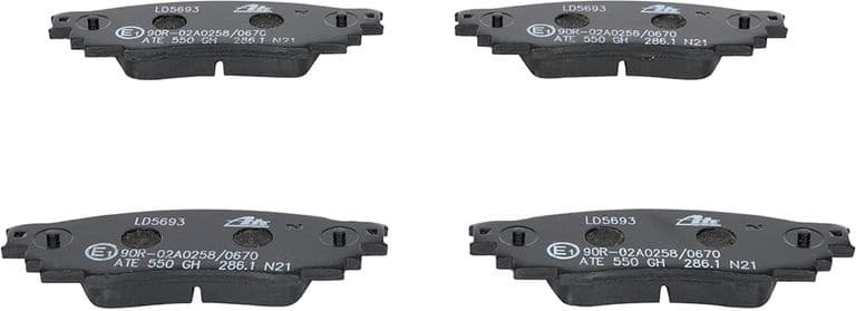 Brake Pad Set, disc brake ATE Ceramic 13.0470-5693.2 - image 3