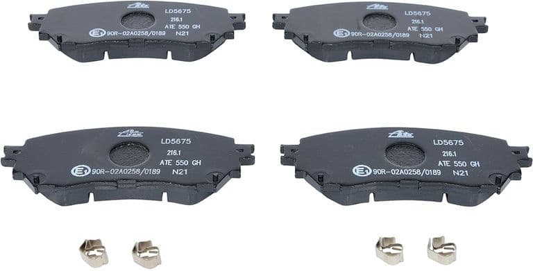Brake Pad Set, disc brake ATE Ceramic 13.0470-5675.2 - image 2