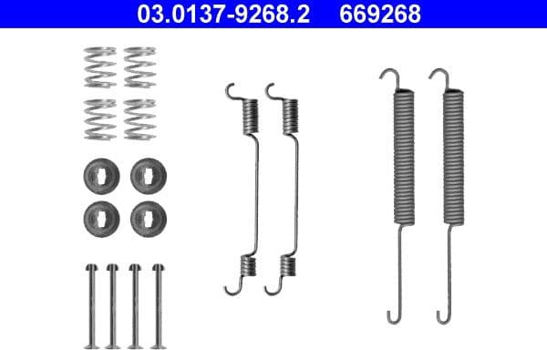 Accessory Kit, brake shoes 03.0137-9268.2 - image 2
