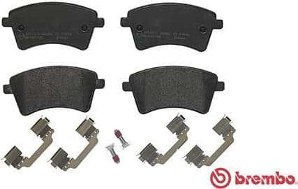 Brake pads rear, Top Quality P68044 - image 4