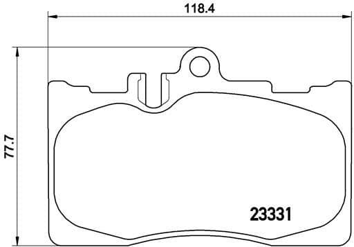 Brake Pad Set, disc brake PRIME LINE P83058 - image 3