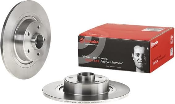 Brake Disc PRIME LINE - With Bearing Kit 08.A239.27 - image 3