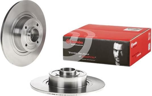 Brake Disc PRIME LINE - With Bearing Kit 08.A135.17 - image 4