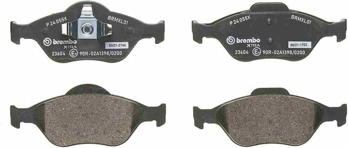 Brake Pad Set, disc brake XTRA LINE P24055X - image 4