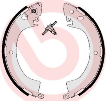 Brake Shoe Set ESSENTIAL LINE S54506 - image 3