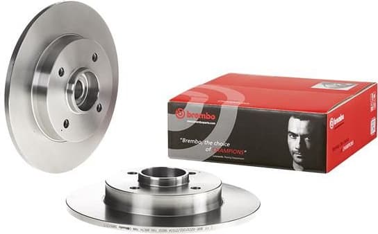 Brake Disc PRIME LINE - With Bearing Kit 08.9512.17 - image 3