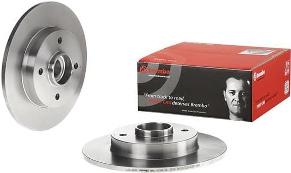 Brake Disc PRIME LINE - With Bearing Kit 08.9512.27 - image 3