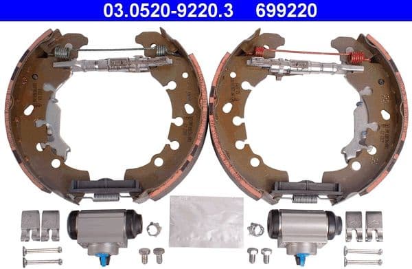 Brake Shoe Set Original ATE TopKit 03.0520-9220.3 - image 2