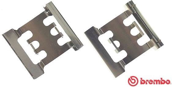 Accessory Kit, disc brake pad PRIME LINE A 02 314