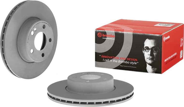 Brake Disc PRIME LINE - Co-Cast 09.D525.13 - image 3