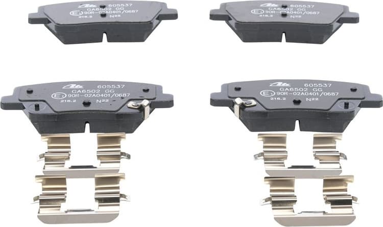 Brake Pad Set, disc brake 13.0460-5537.2 - image 2