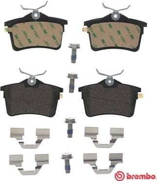 Brake pads rear, Top Quality P61084 - image 4