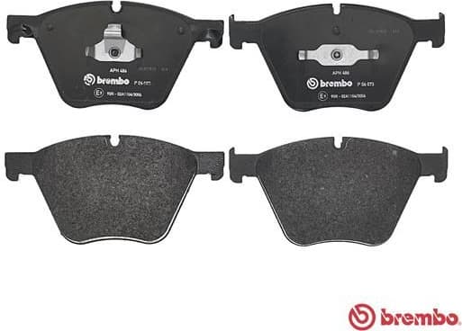 Brake pads front, Top Quality P06073 - image 4