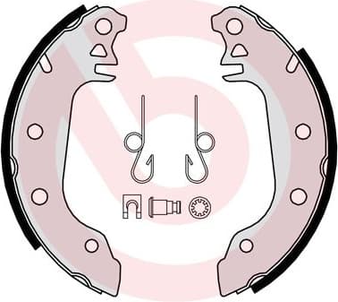 Brake Shoe Set ESSENTIAL LINE S 23 569