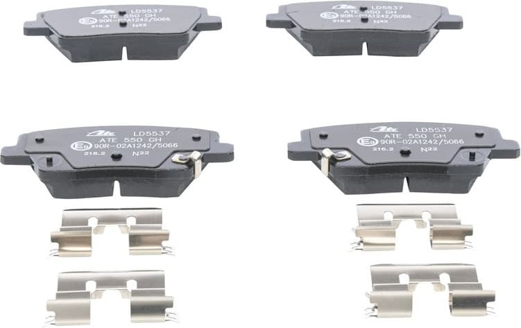 Brake Pad Set, disc brake ATE Ceramic 13.0470-5537.2