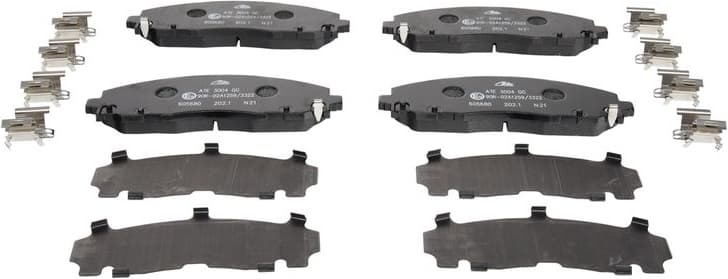 Brake Pad Set, disc brake 13.0460-5680.2 - image 2