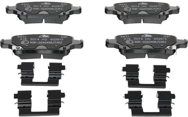 Brake Pad Set, disc brake 13.0460-2615.2 - image 3