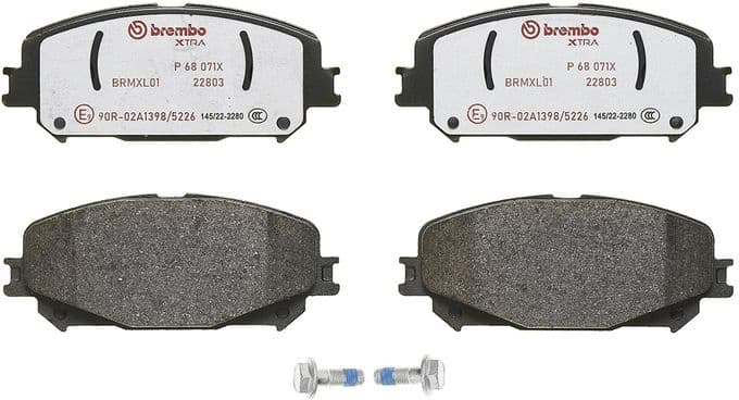 Brake Pad Set, disc brake XTRA LINE P68071X - image 3