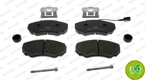 Brake pads front, Top Quality FVR1478 - image 2