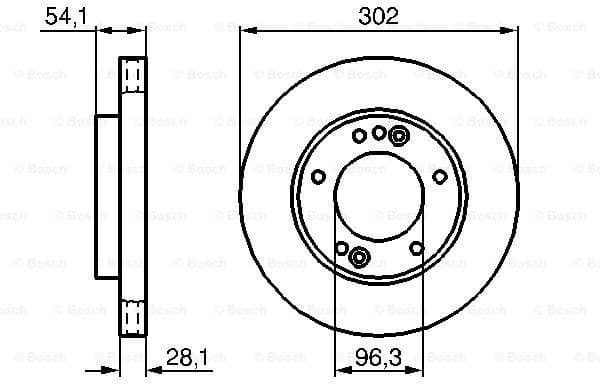 Brake Disc 0986479230 - image 5