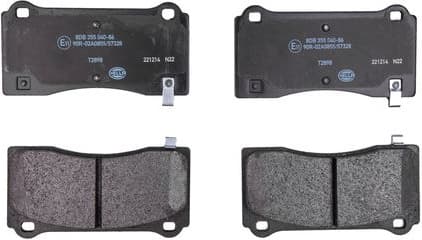 Brake Pad Set, disc brake 8DB 355 040-861